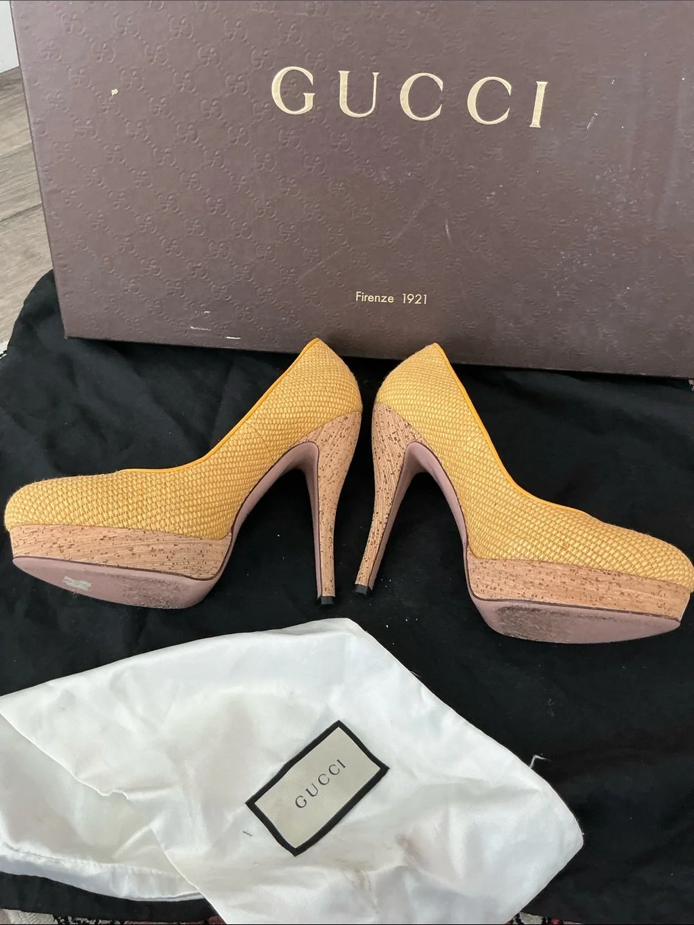 Gucci Woven Pump